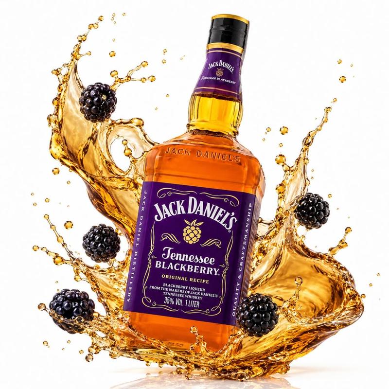 Whisky Jack Daniels Blackberry Tennessee Whiskey e Licor de Amora